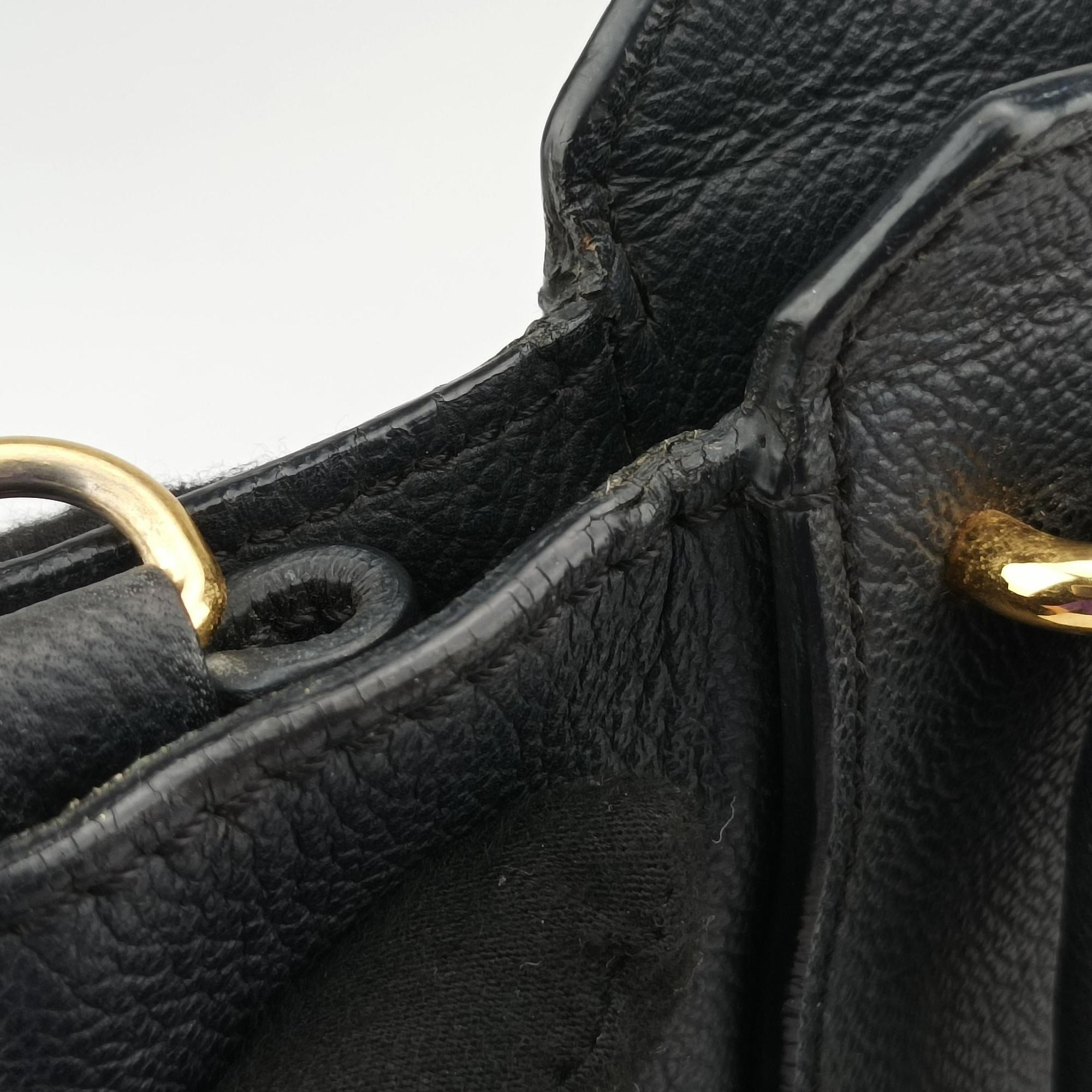Buckle Black Leather TIVPIC1264バックル ブラック レザー TIVPIC1264
