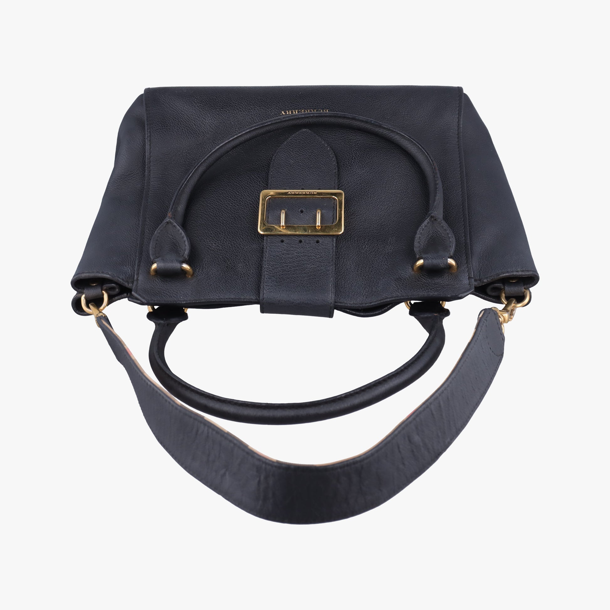 Buckle Black Leather TIVPIC1264バックル ブラック レザー TIVPIC1264