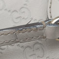 Guccissima Bree White Leather 323673 B01469889グッチシマ ブリー ホワイト レザー 323673 B01469889