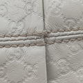 Guccissima Bree White Leather 323673 B01469889グッチシマ ブリー ホワイト レザー 323673 B01469889