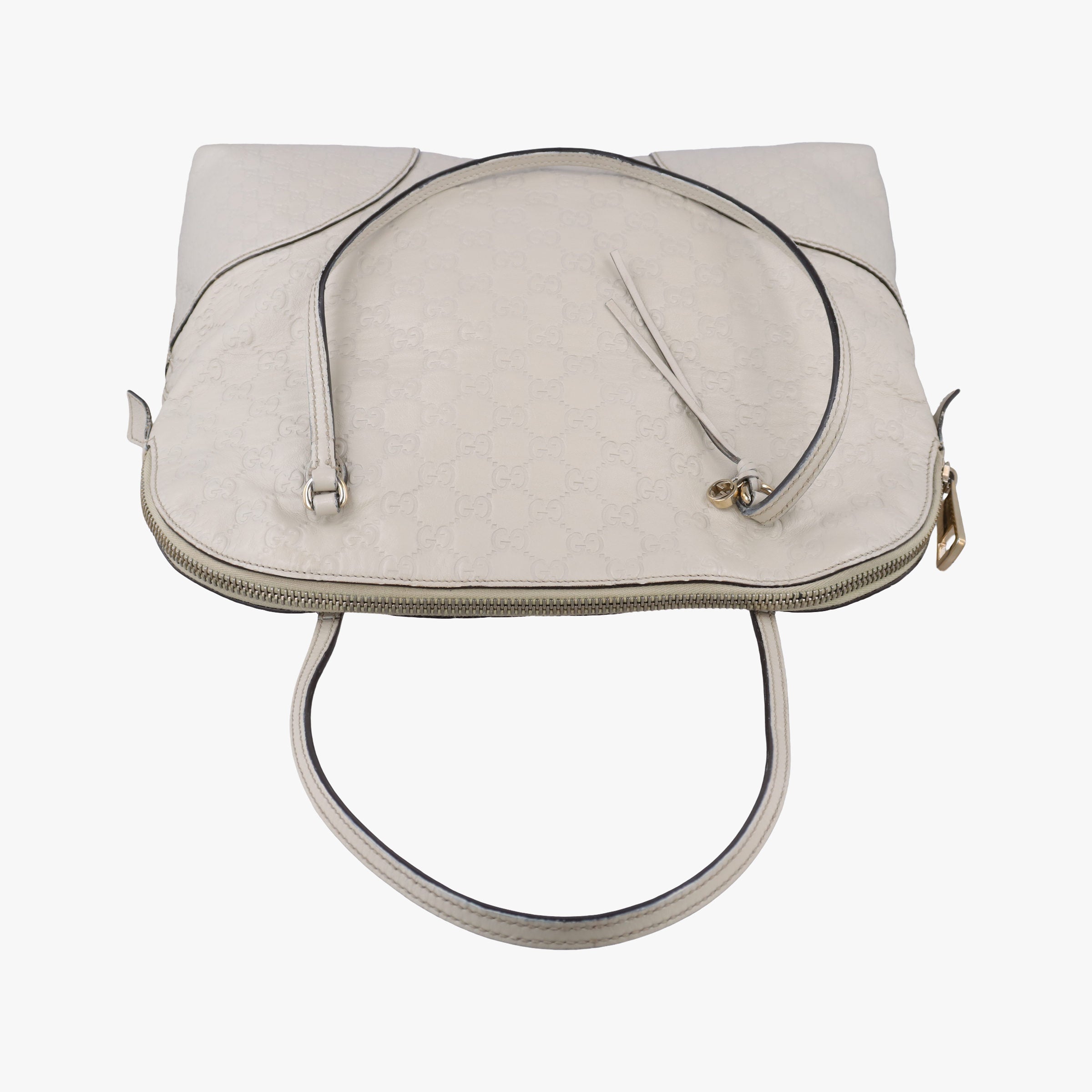 Guccissima Bree White Leather 323673 B01469889グッチシマ ブリー ホワイト レザー 323673 B01469889