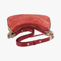 Attache G-Shaped Hook Rust Red Suede × Leather 702823 A038343624アタッシュ Gフック ラストレッド スエード × レザー 702823 A038343624