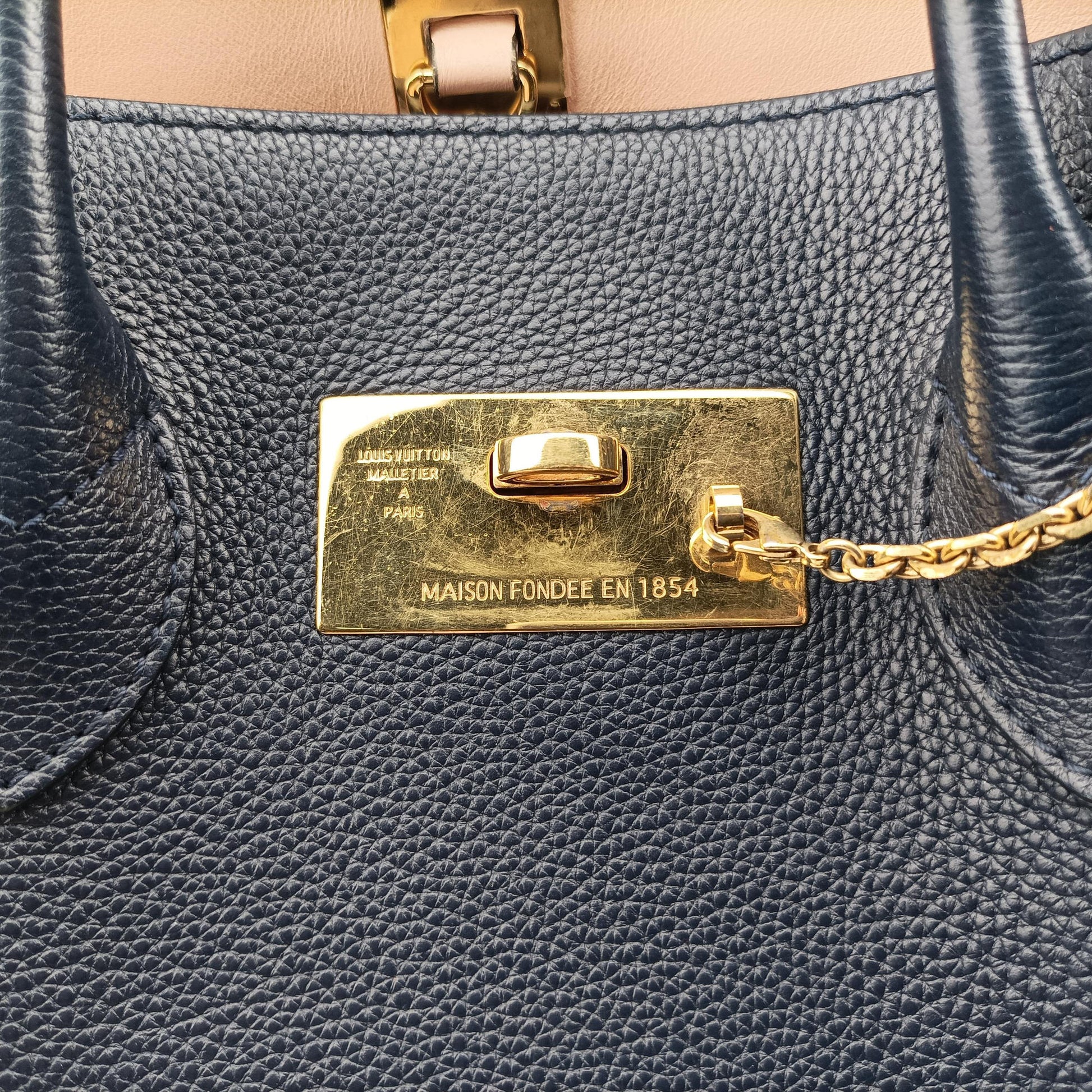Milla MM  Navy Veau Nuage Calf Leather M54348 SP0270ミラMM ネイビー ヴォーニュアージュ レザー M54348 SP0270