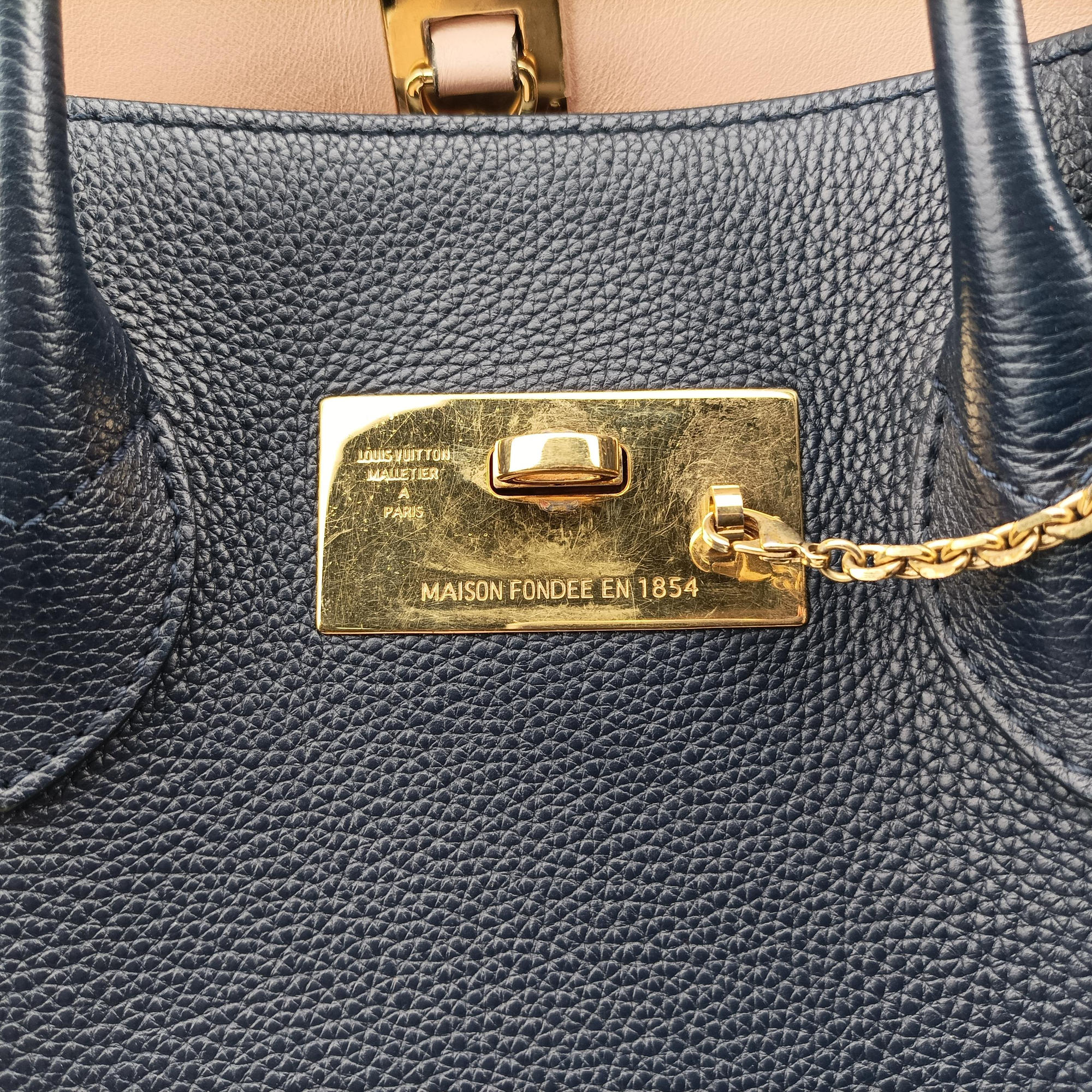 Milla MM  Navy Veau Nuage Calf Leather M54348 SP0270ミラMM ネイビー ヴォーニュアージュ レザー M54348 SP0270