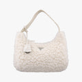 Re-Edition 2000 White Sheep Fur × Nylon Trims 1NE515 31/A3リエディション 2000 ホワイト シープファー × テスート 1NE515 31/A3