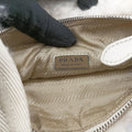 Re-Edition 2000 White Sheep Fur × Nylon Trims 1NE515 31/A3リエディション 2000 ホワイト シープファー × テスート 1NE515 31/A3