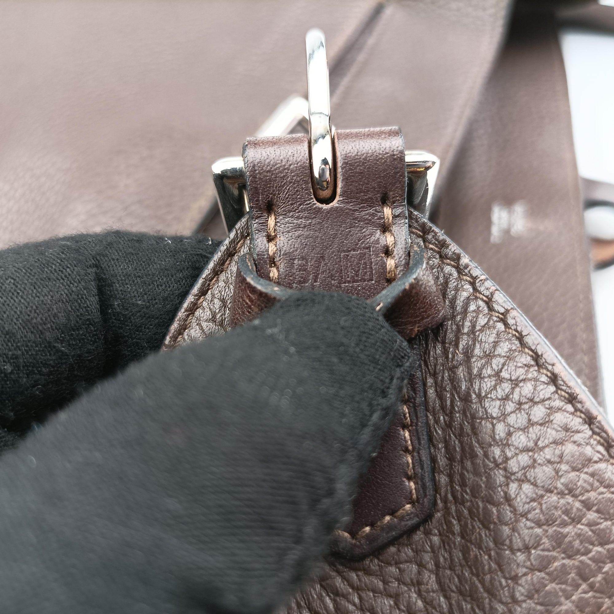 Marwari  Brown Taurillon Clemence BA ▢Mマルワリ ブラウン トリヨンクレマンス BA ▢M
