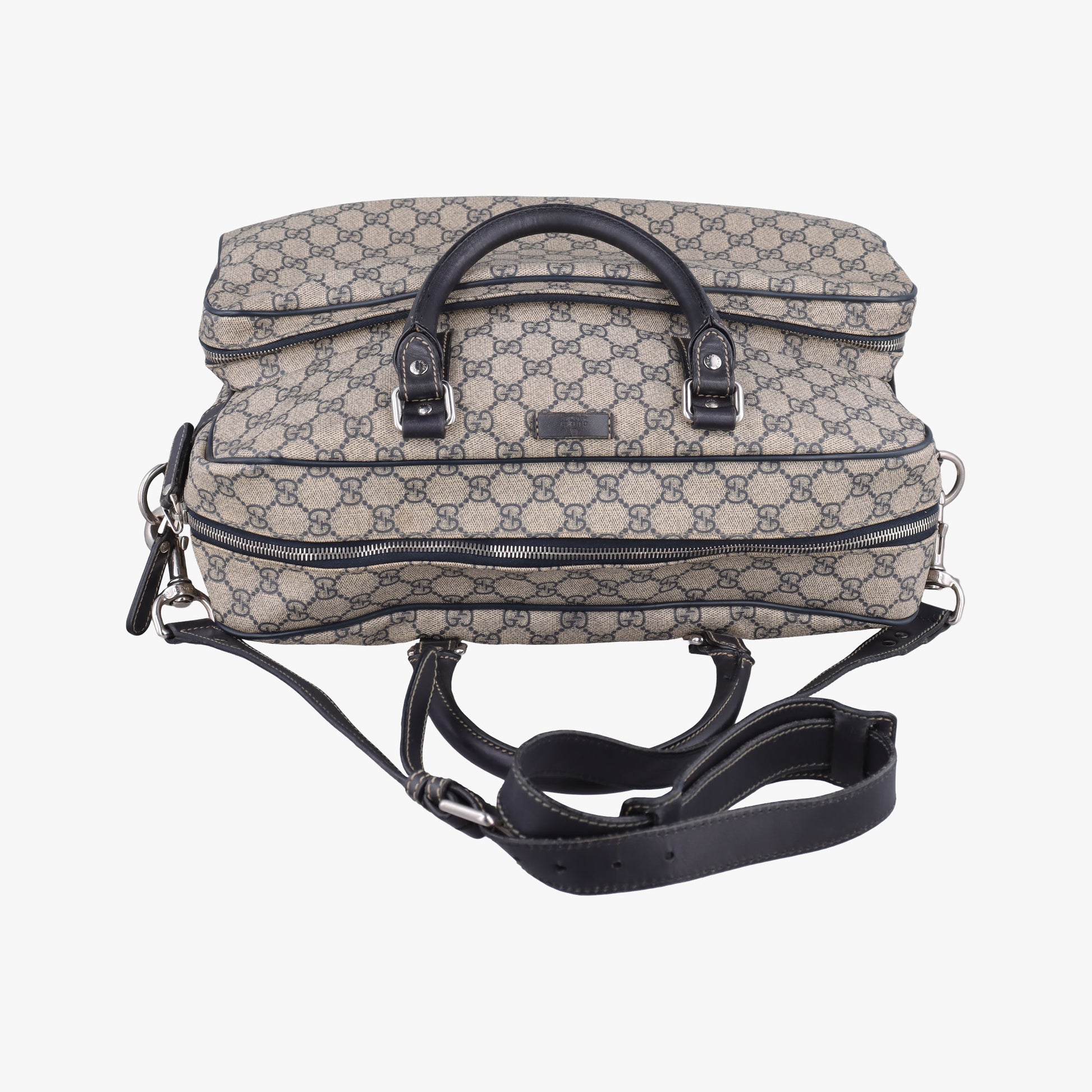 Business Brown × Beige PVC coated canvas 246478 G8888822ビジネス ブラウン × ベージュ PVCコーティングキャンバス 246478 G8888822