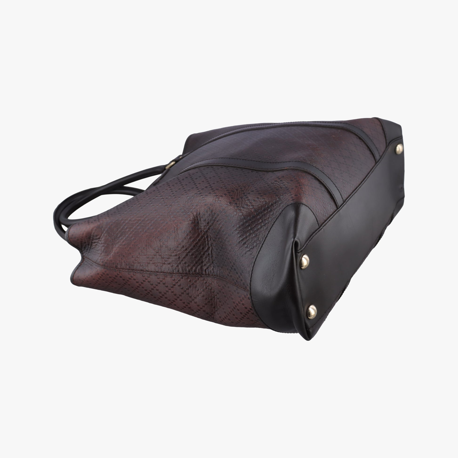Diamante tote Brown leather 223668 C7695945ディアマンテ トート ブラウン レザー 223668 C7695945
