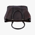 Diamante tote Brown leather 223668 C7695945ディアマンテ トート ブラウン レザー 223668 C7695945