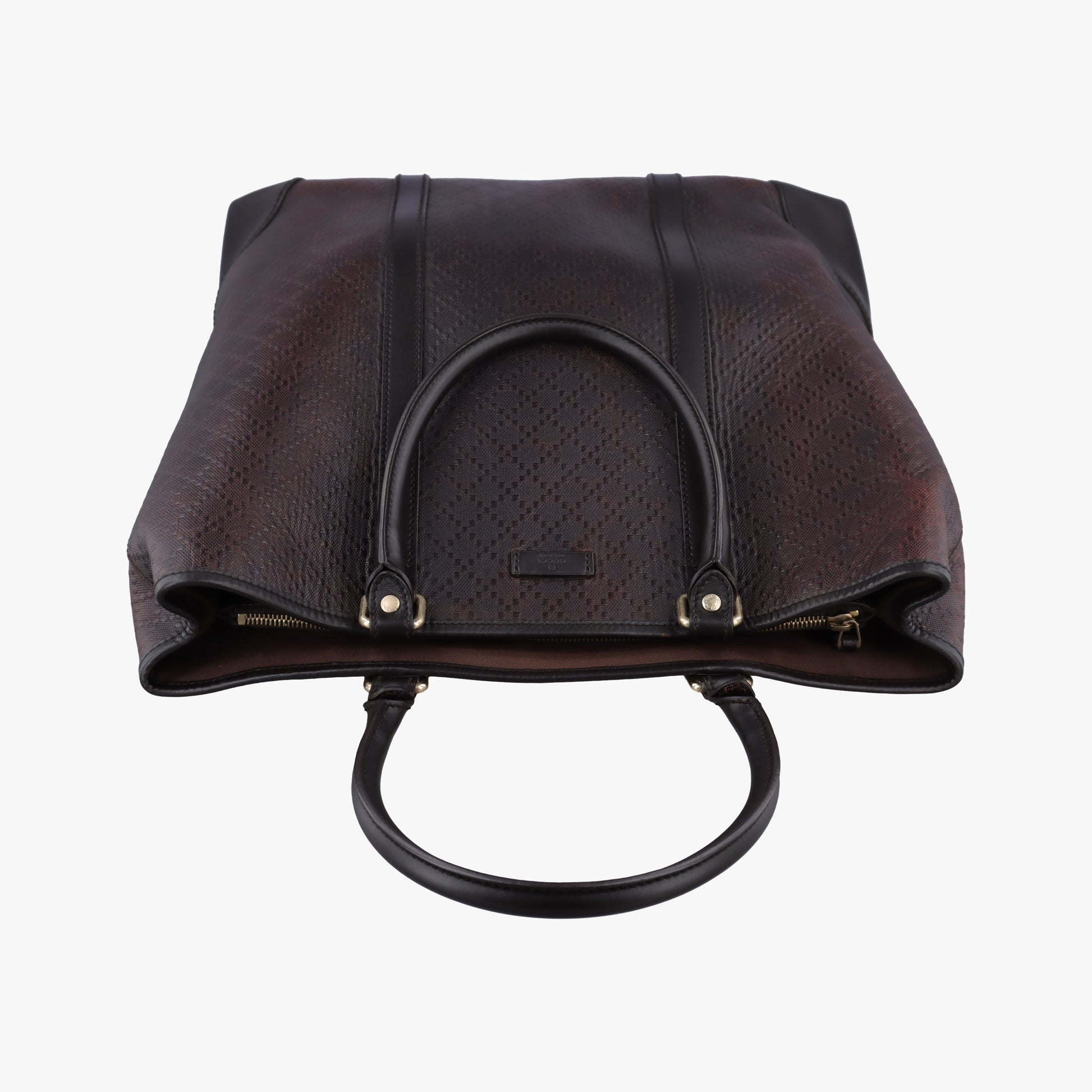 Diamante tote Brown leather 223668 C7695945ディアマンテ トート ブラウン レザー 223668 C7695945