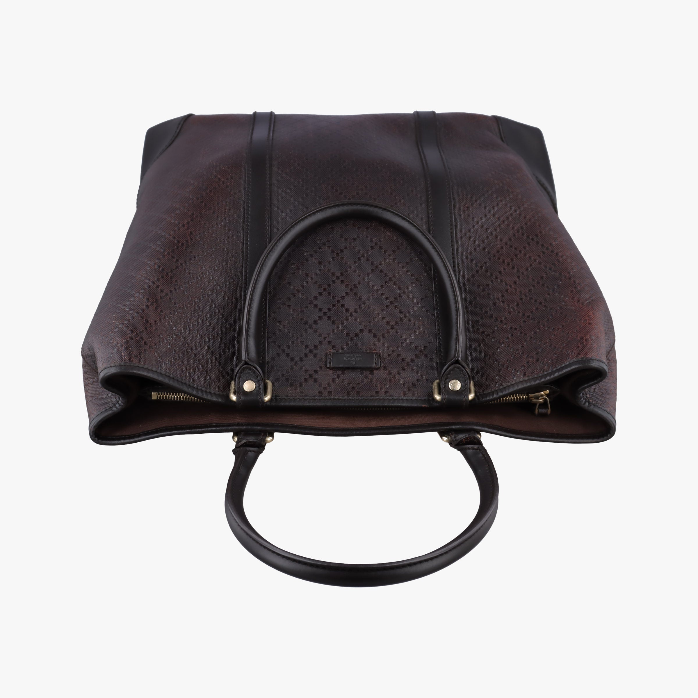 Diamante tote Brown leather 223668 C7695945ディアマンテ トート ブラウン レザー 223668 C7695945
