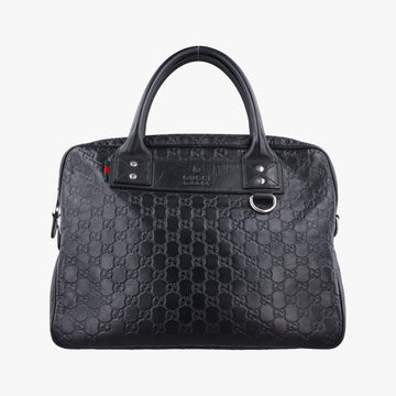 Guccissima Briefcase Business Black Leather 328937 H018695772グッチシマ ブリーフケース ビジネス ブラック レザー 328937 H018695772