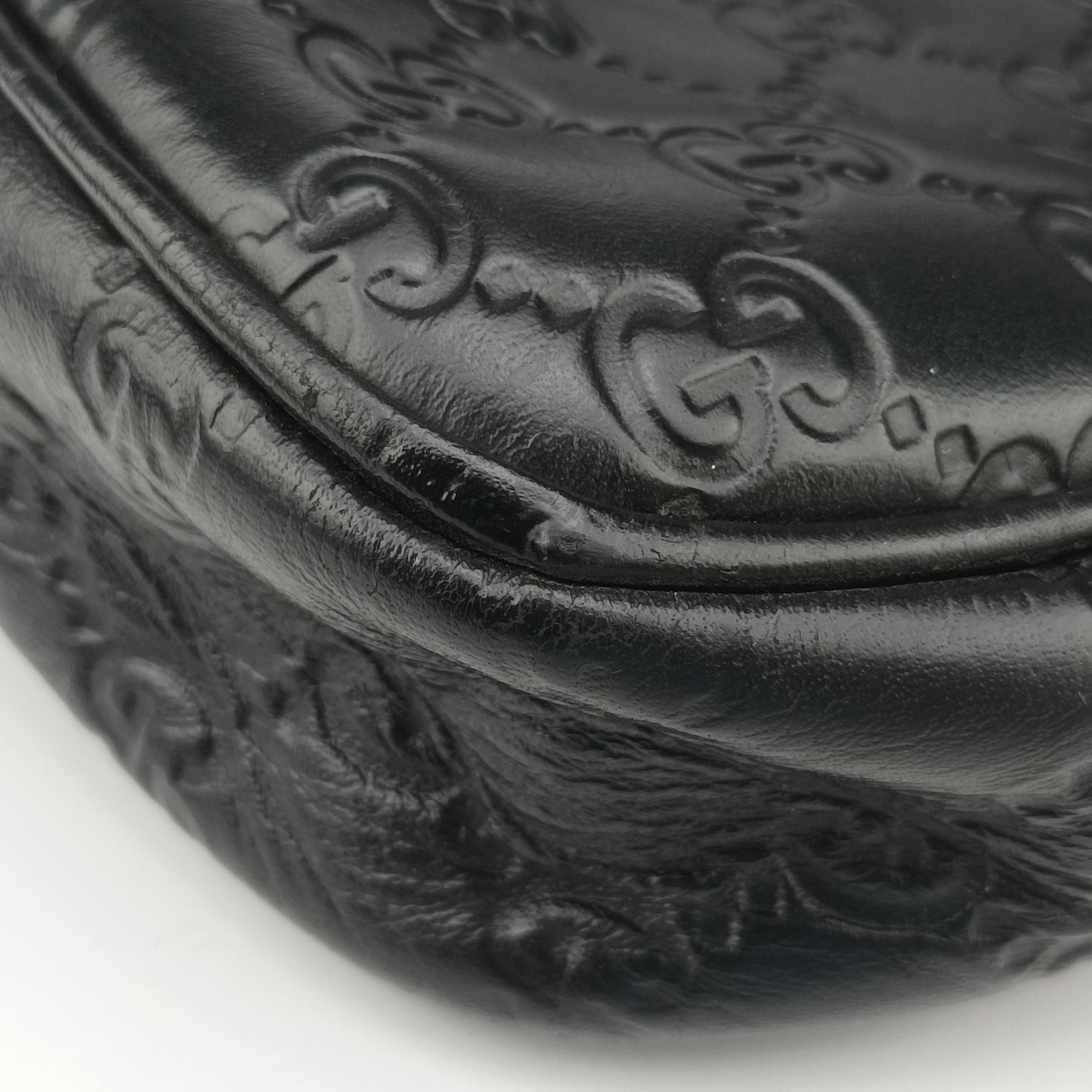 Guccissima Briefcase Business Black Leather 328937 H018695772グッチシマ ブリーフケース ビジネス ブラック レザー 328937 H018695772
