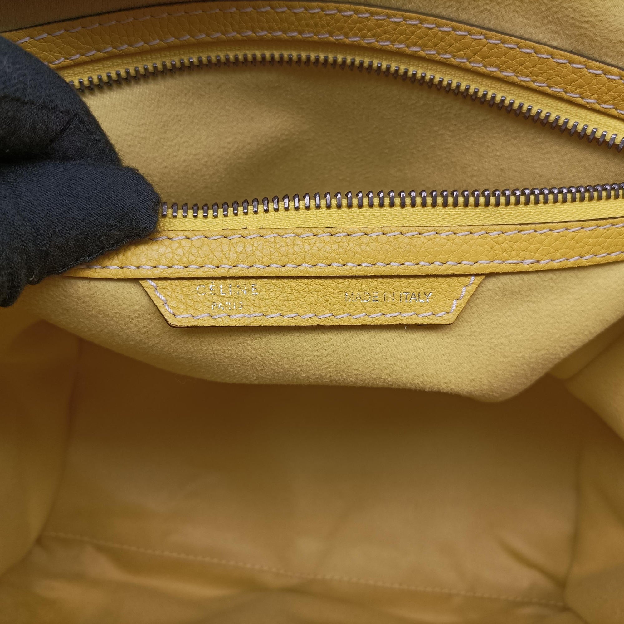 Luggage Mini Shopper Yellow Leather S-AT-0122 S-PA-0122ラゲージミニショッパー イエロー レザー S-AT-0122 S-PA-0122