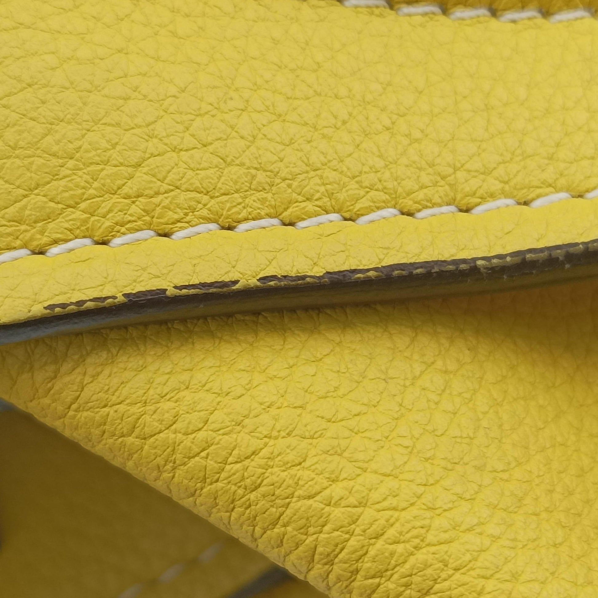 Luggage Mini Shopper Yellow Leather S-AT-0122 S-PA-0122ラゲージミニショッパー イエロー レザー S-AT-0122 S-PA-0122