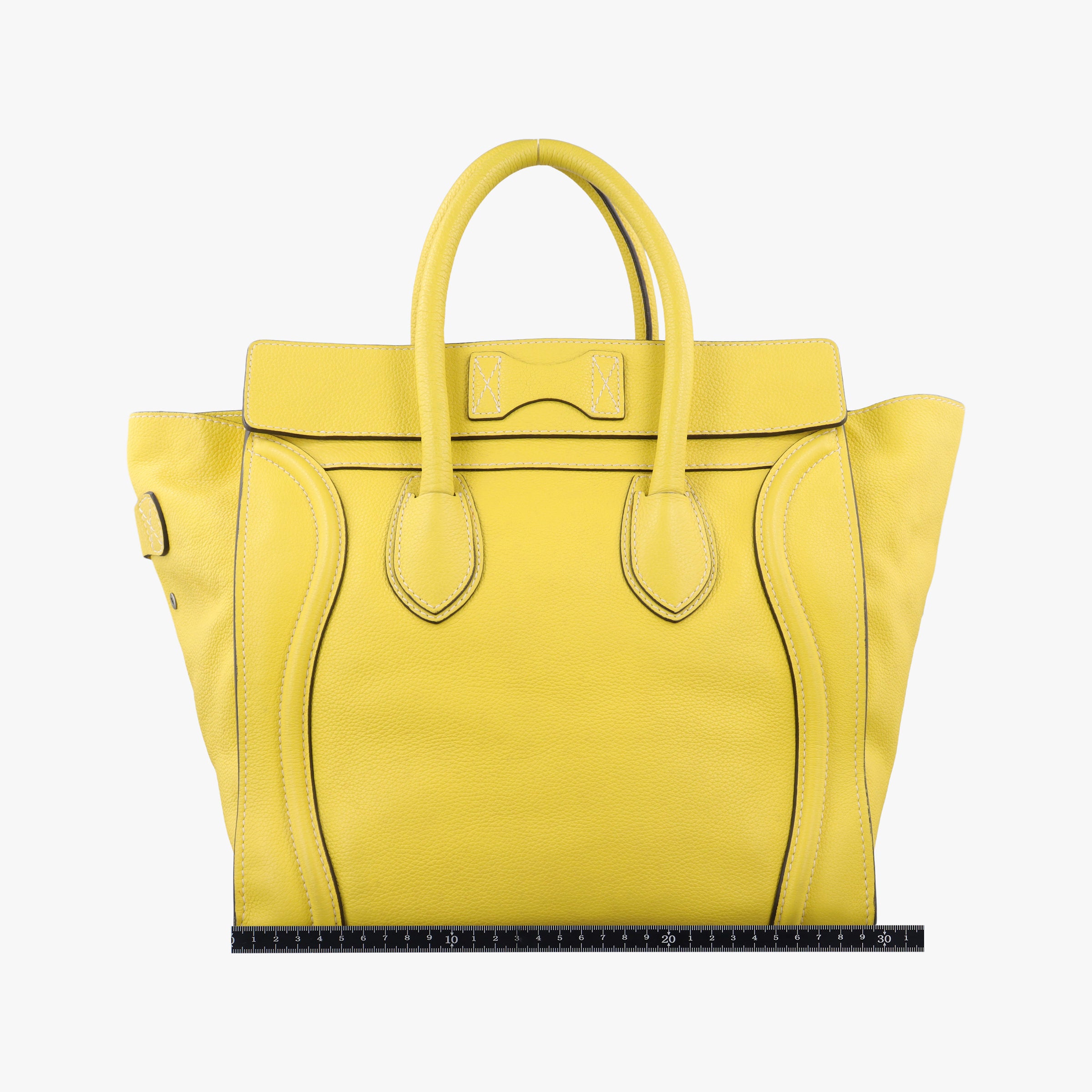 Luggage Mini Shopper Yellow Leather S-AT-0122 S-PA-0122ラゲージミニショッパー イエロー レザー S-AT-0122 S-PA-0122