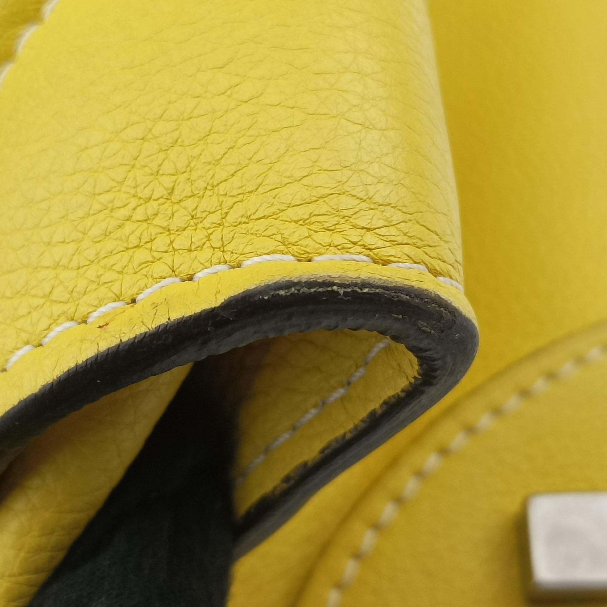 Luggage Mini Shopper Yellow Leather S-AT-0122 S-PA-0122ラゲージミニショッパー イエロー レザー S-AT-0122 S-PA-0122