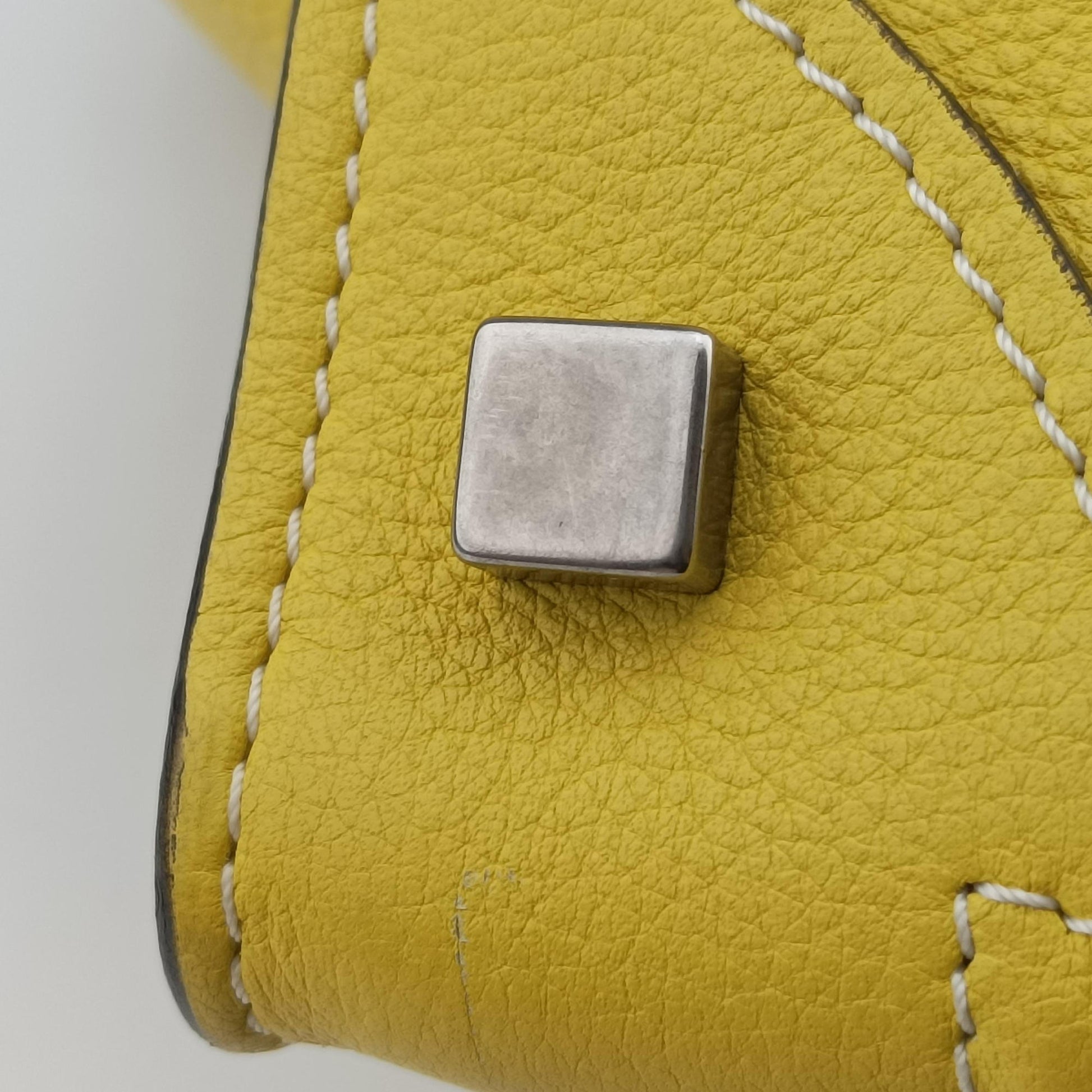 Luggage Mini Shopper Yellow Leather S-AT-0122 S-PA-0122ラゲージミニショッパー イエロー レザー S-AT-0122 S-PA-0122