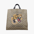 GG Supreme Tiger Brown PVC coated canvas 450950 C021957179GGスプリーム タイガー ブラウン PVCコーティングキャンバス 450950 C021957179