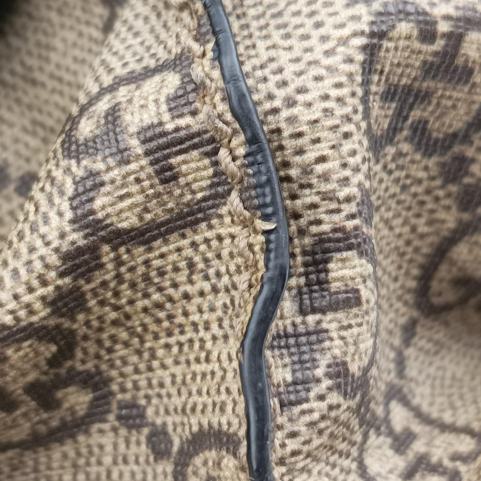 GG Supreme Tiger Brown PVC coated canvas 450950 C021957179GGスプリーム タイガー ブラウン PVCコーティングキャンバス 450950 C021957179