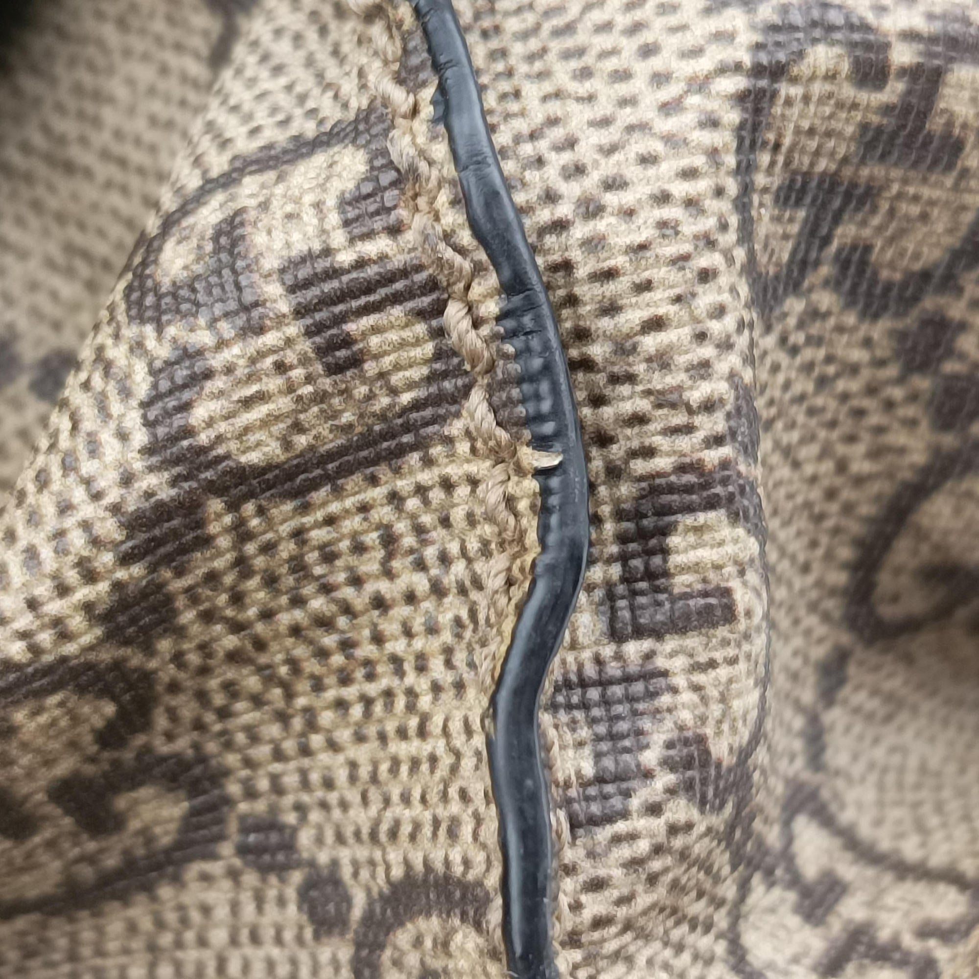 GG Supreme Tiger Brown PVC coated canvas 450950 C021957179GGスプリーム タイガー ブラウン PVCコーティングキャンバス 450950 C021957179