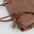 Bella Bamboo Tassel fringe Pink Leather 269945 A9898044ベラ バンブータッセル フリンジ ピンク レザー 269945 A9898044