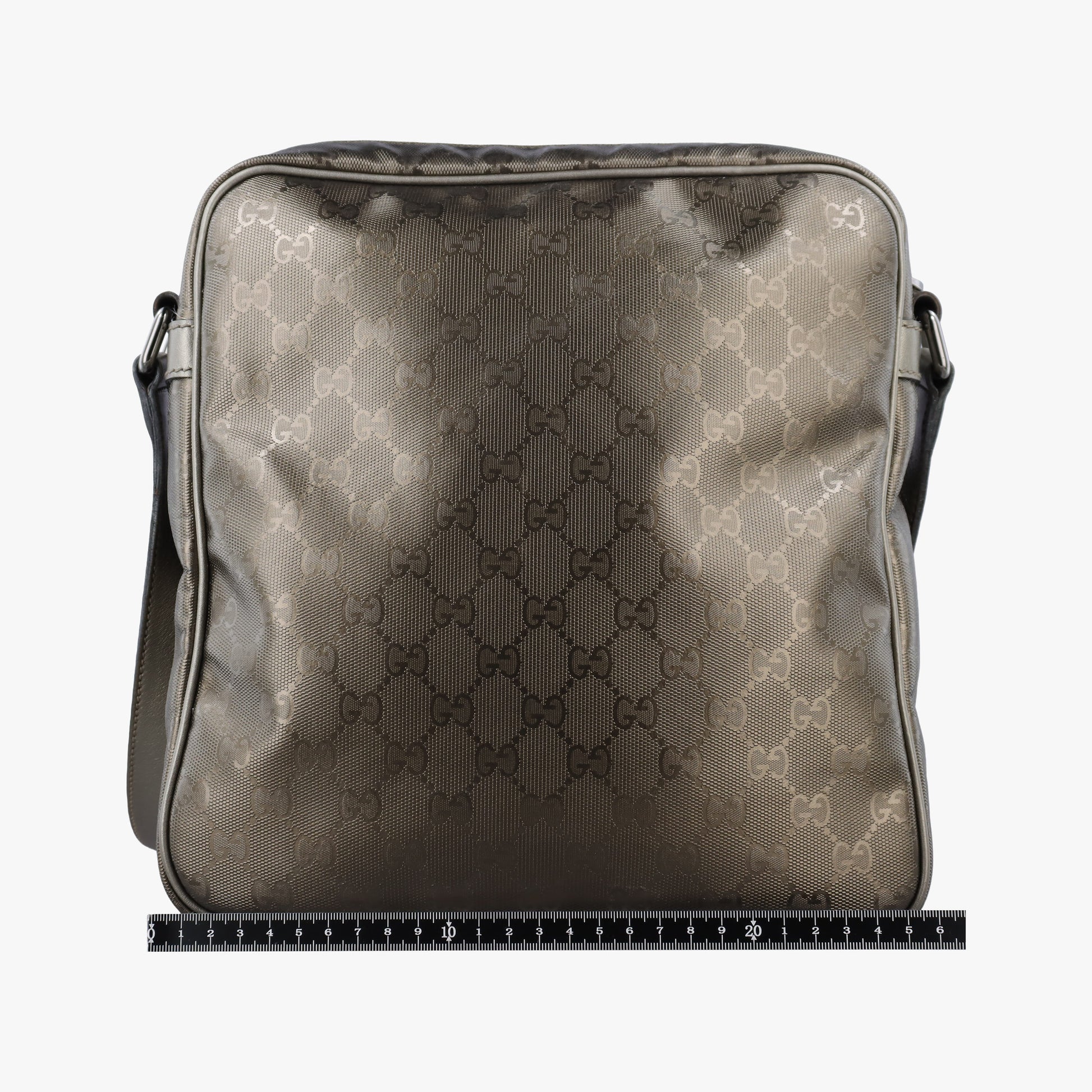GG Imprime Messenger Golden PVC coated canvas 201448 I6109469GGインプリメ メッセンジャー ゴールド PVCコーティングキャンバス 201448 I6109469