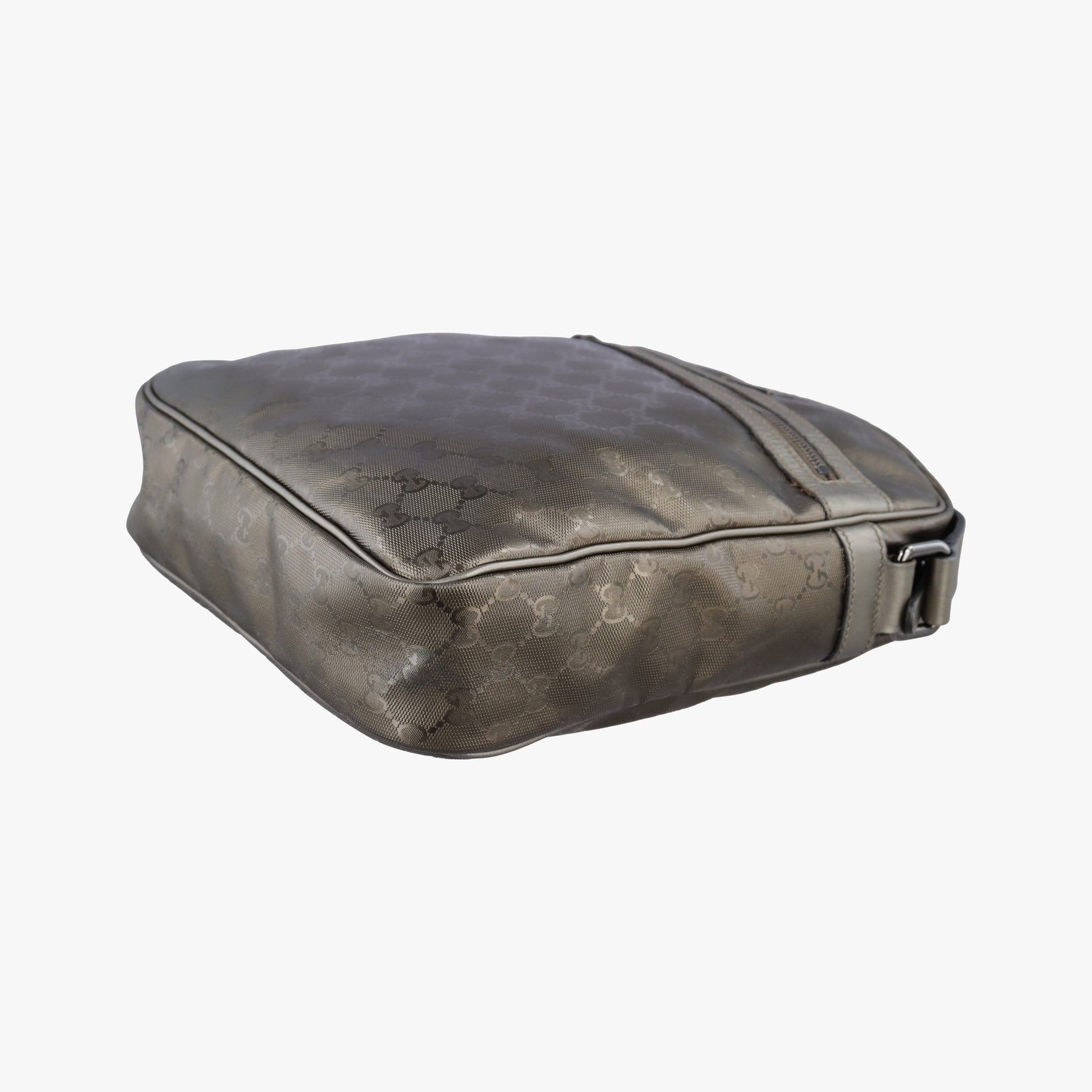 GG Imprime Messenger Golden PVC coated canvas 201448 I6109469GGインプリメ メッセンジャー ゴールド PVCコーティングキャンバス 201448 I6109469