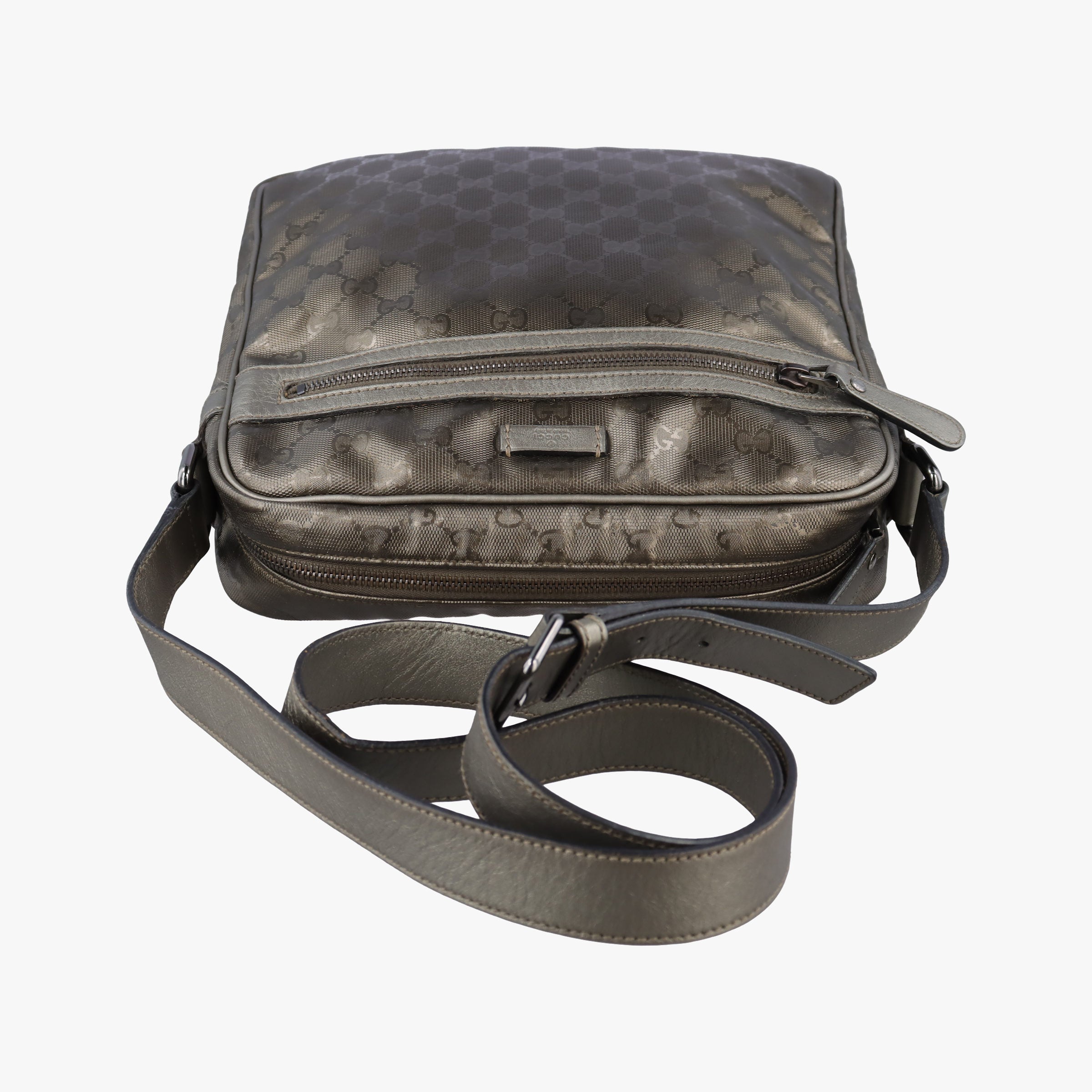 GG Imprime Messenger Golden PVC coated canvas 201448 I6109469GGインプリメ メッセンジャー ゴールド PVCコーティングキャンバス 201448 I6109469