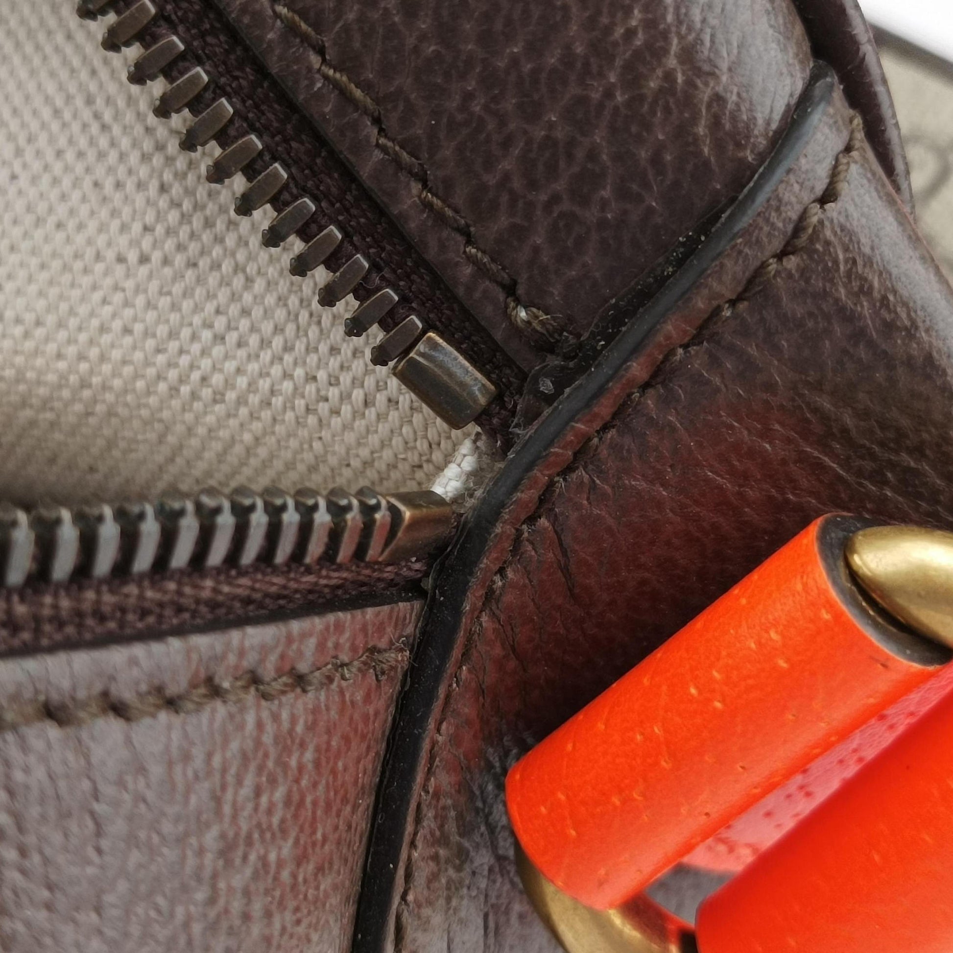 Ophidia Ebony × Neon Orange GG Supreme × Leather 792376 H042768768オフィディア エボニー × オレンジ GGスプリーム × レザー 792376 H042768768