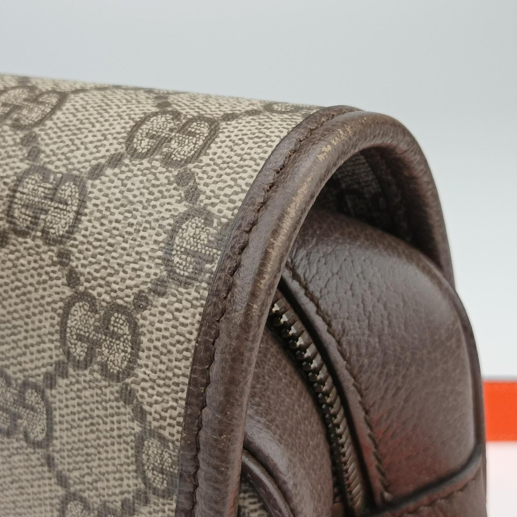 Ophidia Ebony × Neon Orange GG Supreme × Leather 792376 H042768768オフィディア エボニー × オレンジ GGスプリーム × レザー 792376 H042768768