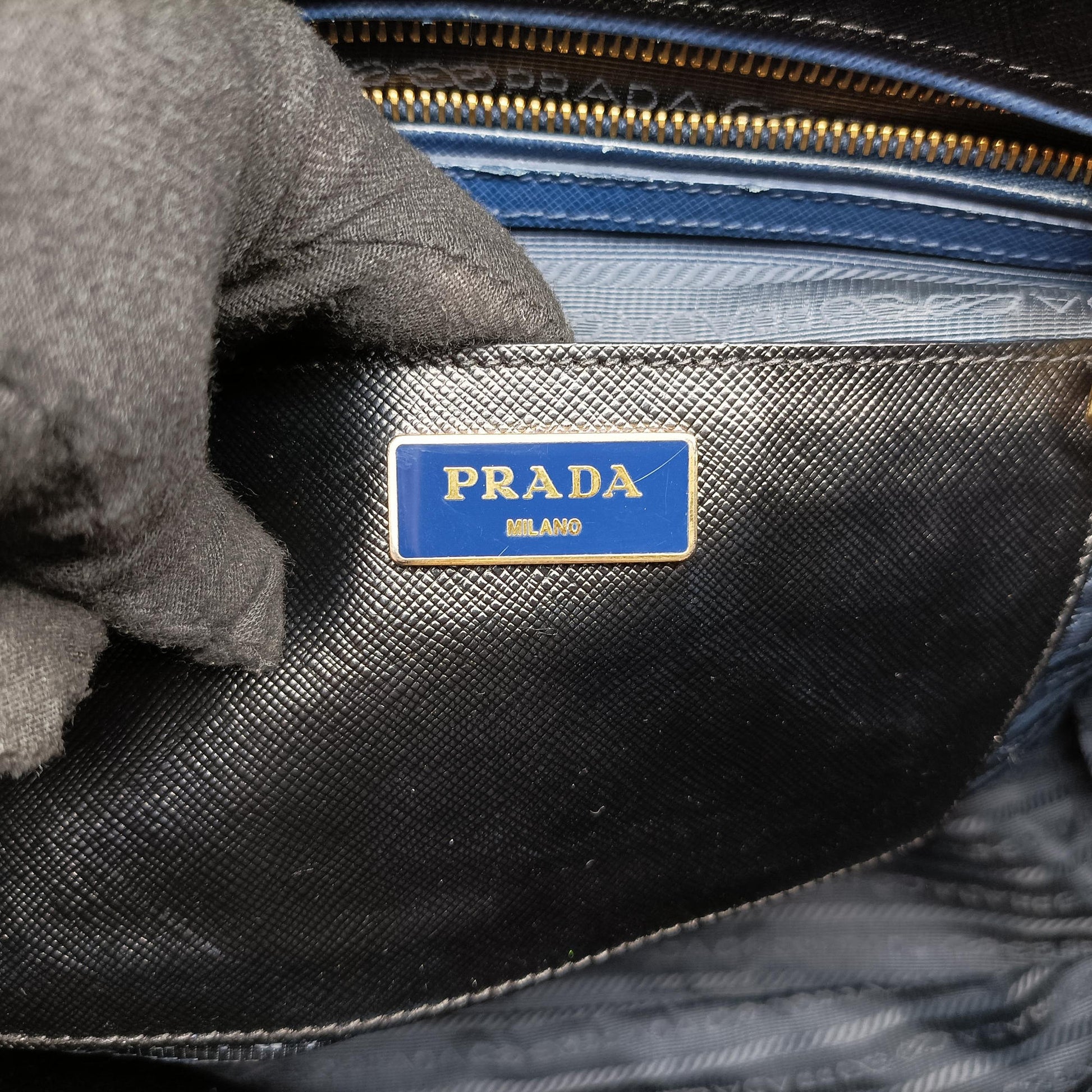 Galleria Black SAFFIANO Leather BN2274 239/Bガレリア ブラック サフィアーノレザー BN2274 239/B
