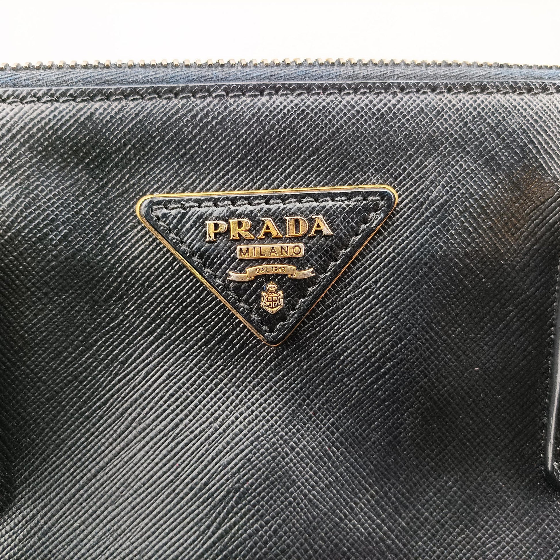 Galleria Black SAFFIANO Leather BN2274 239/Bガレリア ブラック サフィアーノレザー BN2274 239/B