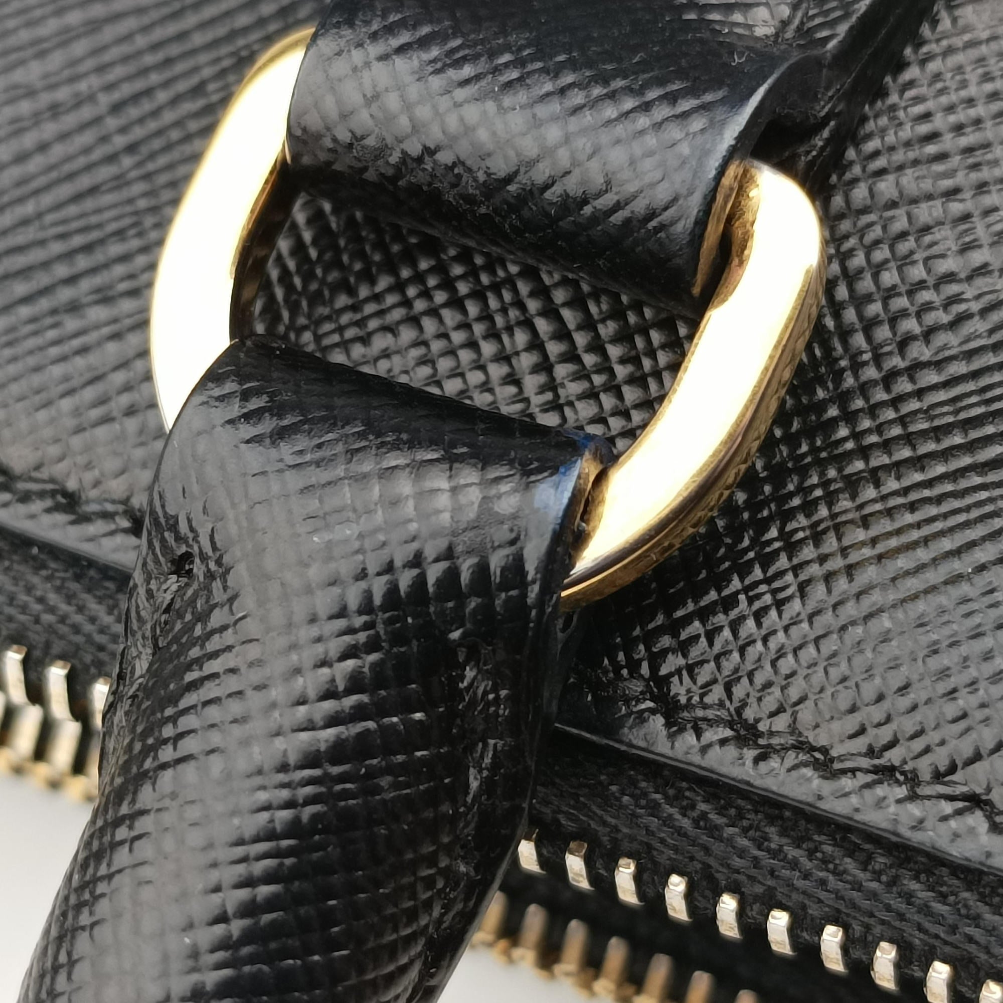 Galleria Black SAFFIANO Leather BN2274 239/Bガレリア ブラック サフィアーノレザー BN2274 239/B