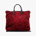 Tessuto Stampato Red × Black Velvet × Saffiano Leather BN1877 180テスート スタンパト レッド × ブラック ベルベット × サフィアーノ BN1877 180