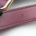 Zucchino Glitter Logo Tobacco × Purple × Magenta Canvas × Leather 8BL106 8BL106-EPP 109-2415ズッキーノ柄 タバコ × パープル × マゼンタ キャンバス×レザー 8BL106 8BL106-EPP 109-2415