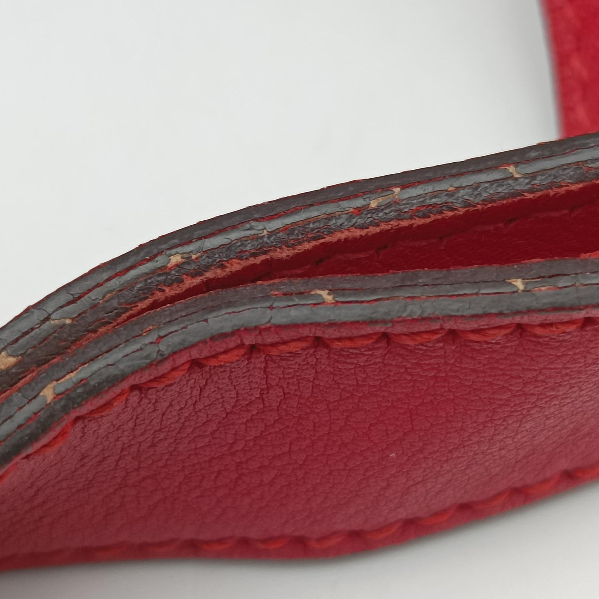 Valentine heart charm Red Leather 309122 B013676455バレンタイン ハートチャーム レッド レザー 309122 B013676455