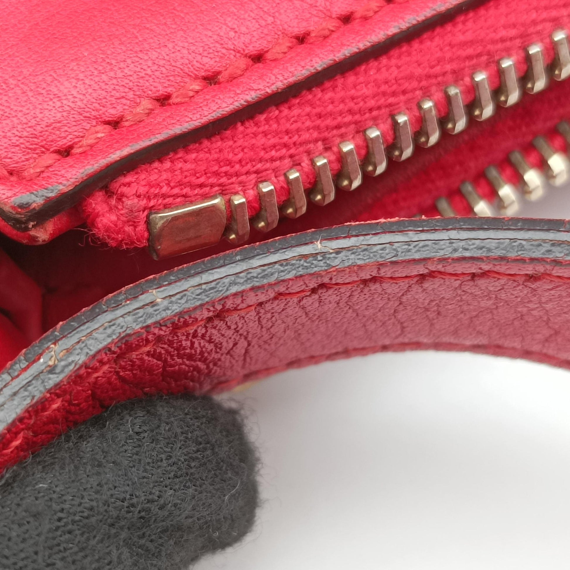 Valentine heart charm Red Leather 309122 B013676455バレンタイン ハートチャーム レッド レザー 309122 B013676455