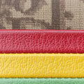 Rasta Trotter Messenger beige×Multicolour PVC coated canvas x leather 02RU 0094ラスタトロッターメッセンジャー ベージュ×マルチカラー PVCコーティングキャンバス×レザー 02RU 0094