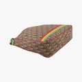 Rasta Trotter Messenger beige×Multicolour PVC coated canvas x leather 02RU 0094ラスタトロッターメッセンジャー ベージュ×マルチカラー PVCコーティングキャンバス×レザー 02RU 0094