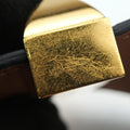 Collier de Chien Blue×golden Leather × GP S N▢Q 40コリエ ド シアン ブルー×ゴールド レザー×GP S N▢Q 40