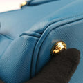 Promenade Blue SAFFIANO Leather BN2538 31/Fプロムナード ブルー サフィアーノレザー BN2538 31/F