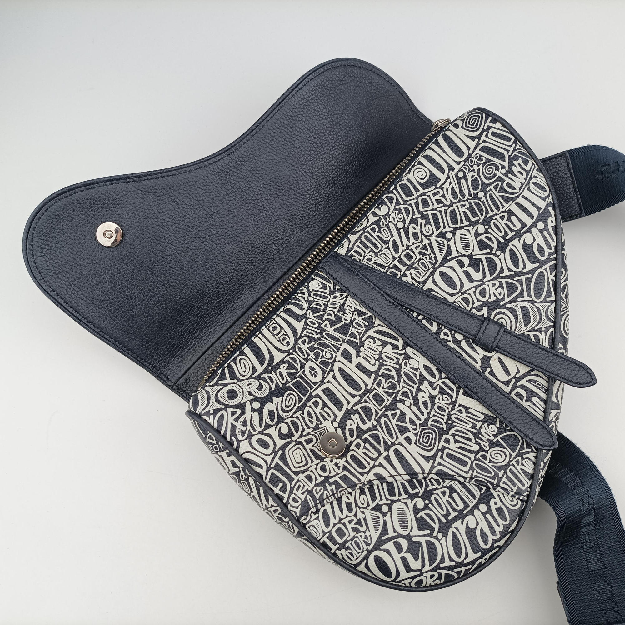 Saddle Navy Leather 19-BO-0260サドル ネービー レザー 19-BO-0260
