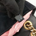 GG Marmont Black velour 446744 Lot number unknownGGマーモント ブラック ベロア 446744 製番不明