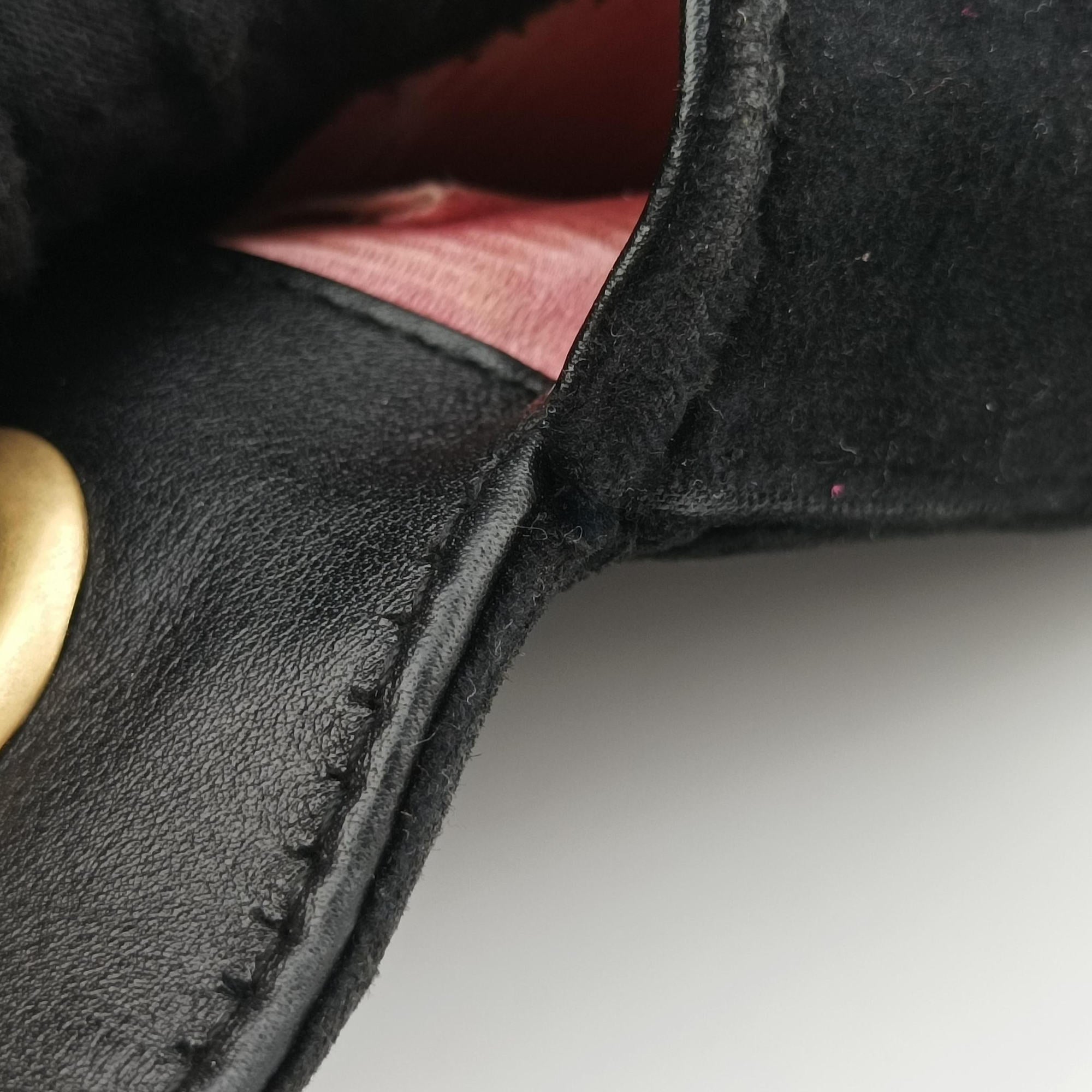 GG Marmont Black velour 446744 Lot number unknownGGマーモント ブラック ベロア 446744 製番不明