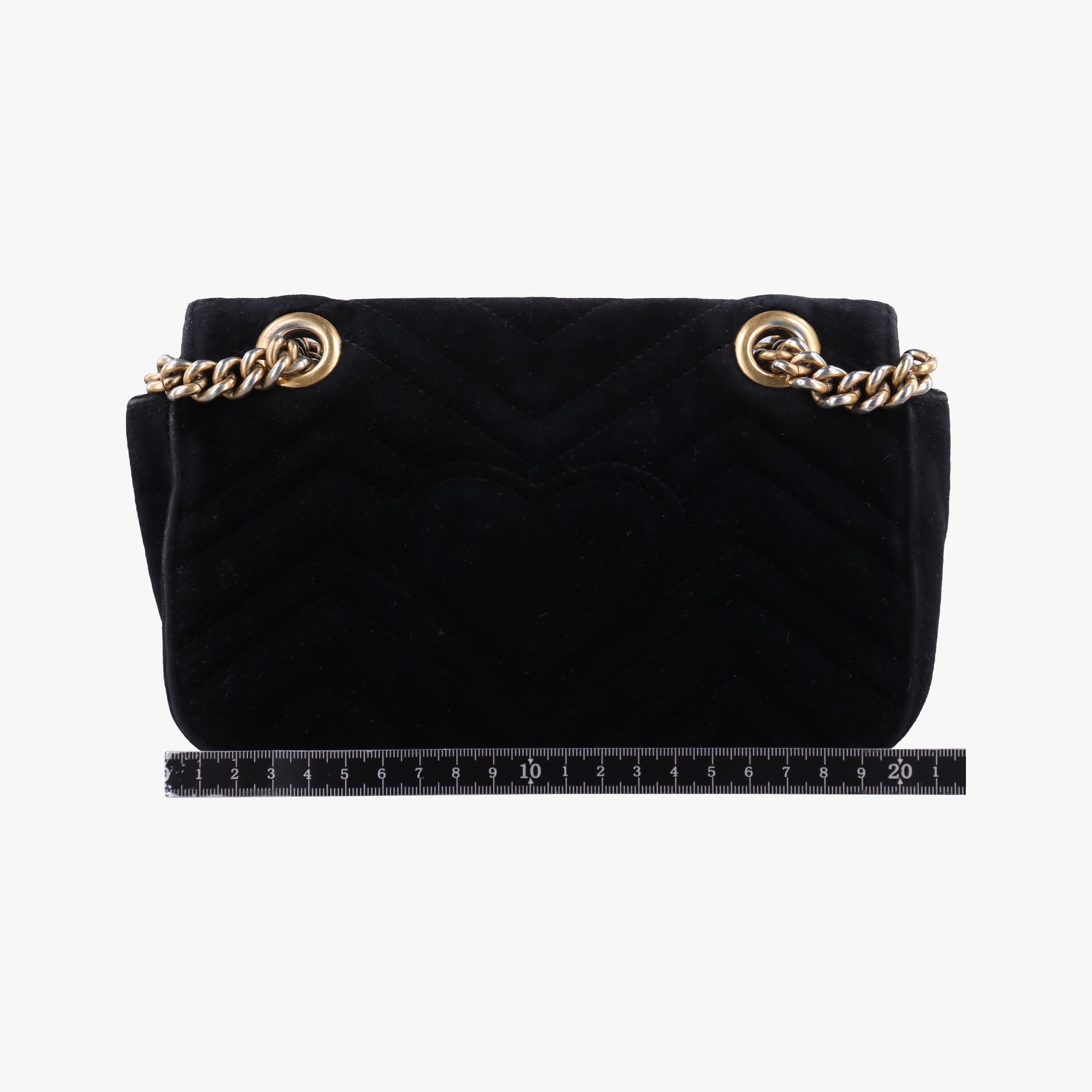 GG Marmont Black velour 446744 Lot number unknownGGマーモント ブラック ベロア 446744 製番不明
