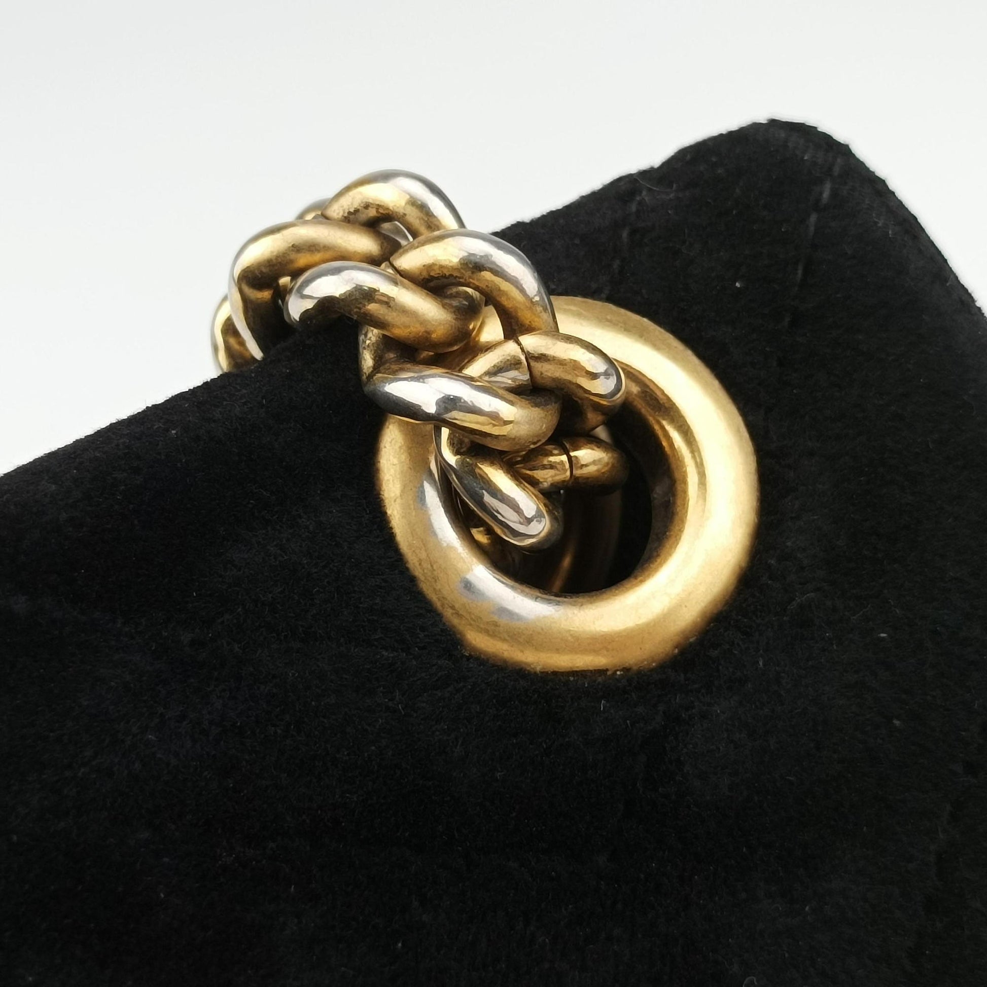 GG Marmont Black velour 446744 Lot number unknownGGマーモント ブラック ベロア 446744 製番不明