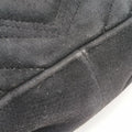 GG Marmont Black velour 446744 Lot number unknownGGマーモント ブラック ベロア 446744 製番不明
