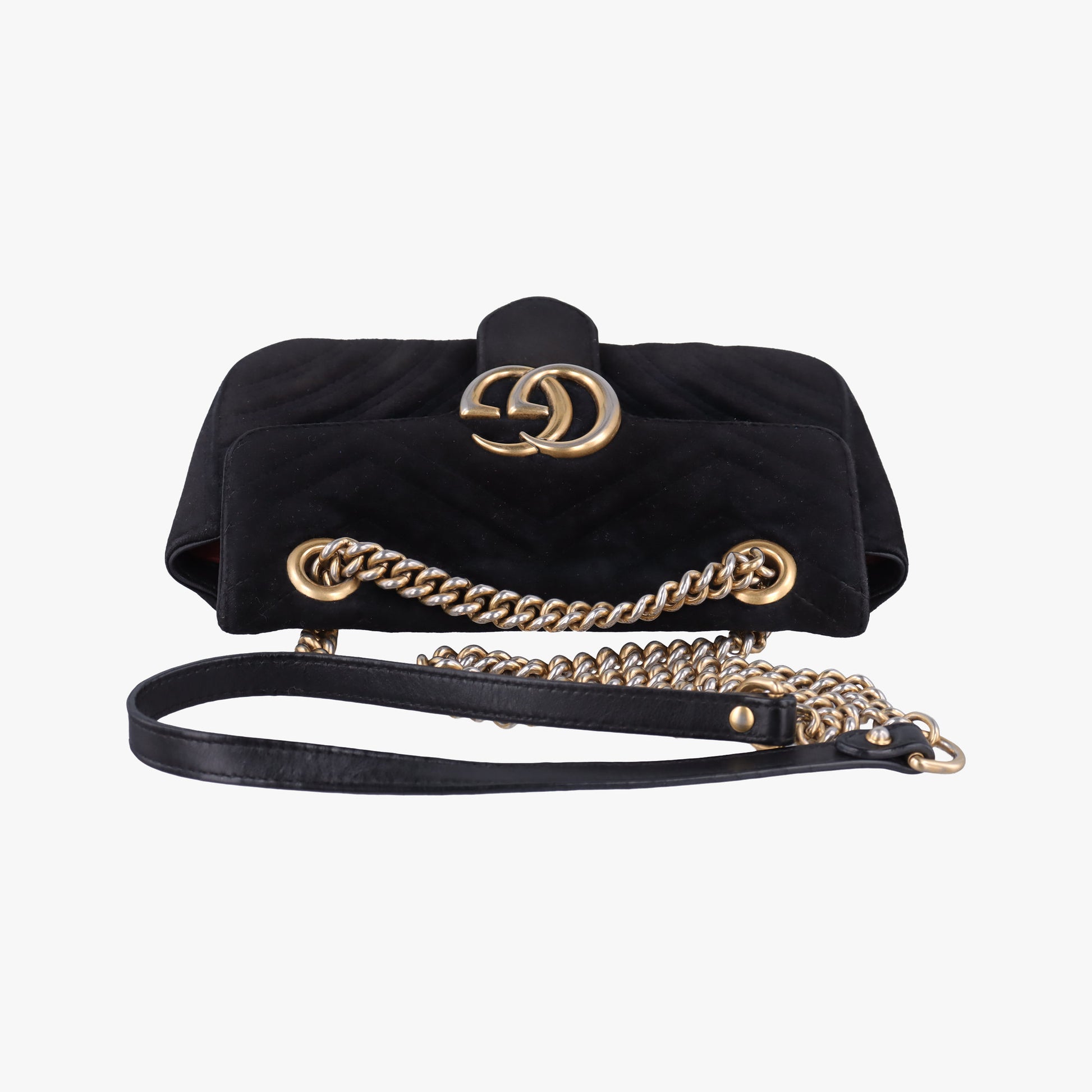 GG Marmont Black velour 446744 Lot number unknownGGマーモント ブラック ベロア 446744 製番不明